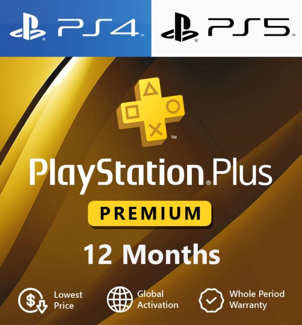 PlayStation Plus Premium: 12 months
